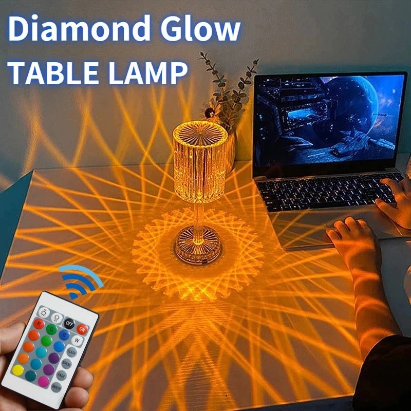 Lampe de table LED Multicolore à commande tactile